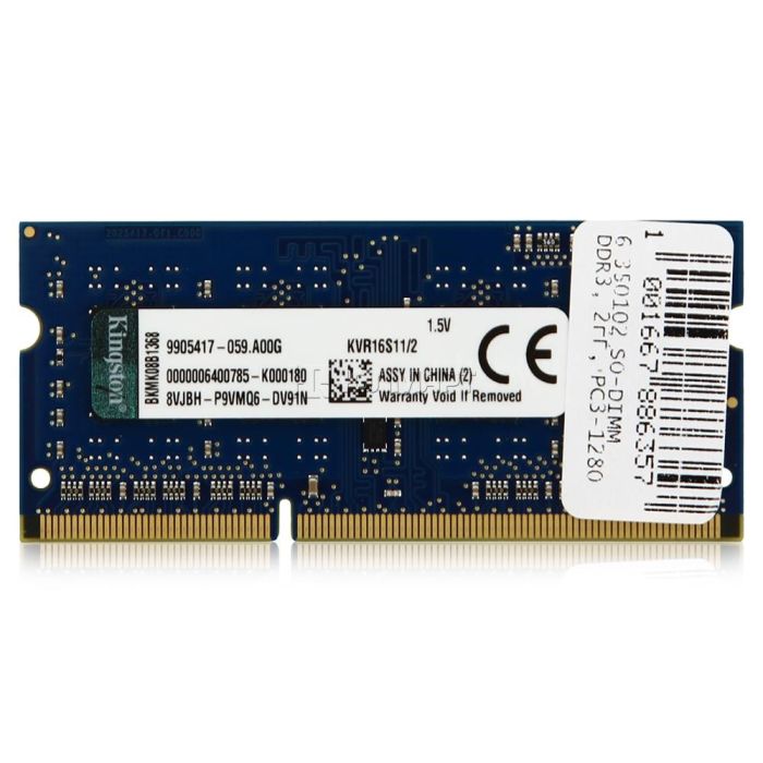 Оперативная память sodimm 4 Gb Kingston PC3L-12800