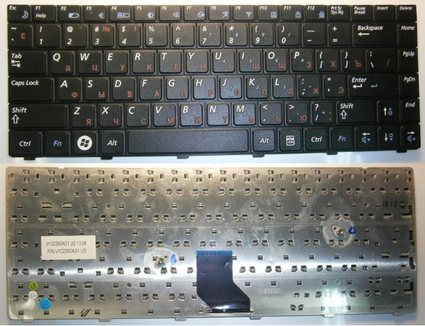 Клавиатура для ноутбука Samsung R515, R518, R520