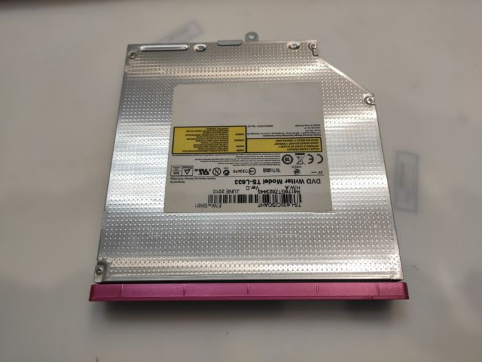 Оптический привод с крышкой заглушкой от розовой модели Sony VAIO VPCEA (PCG-61211V)
