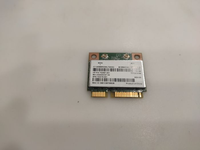 Модуль Wi-fi HP 17-p 17-f BCM943142HM Wi-fi + BT