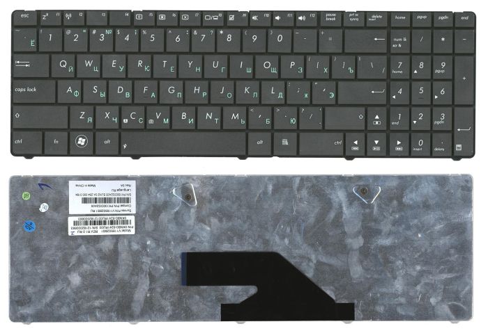 Клавиатура для ноутбука Asus K75, A75, X75, F75