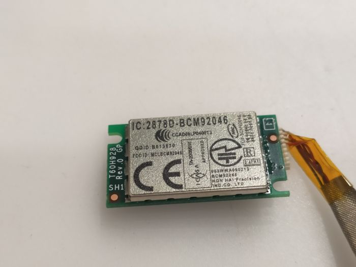 Модуль bluetooth с проводом Samsung R518 R520 2878D-BCM92046