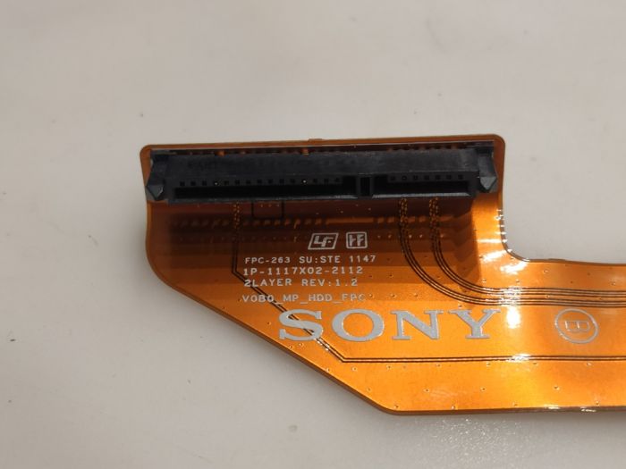 Шлейф с разъемом подключения жесткого диска  Sony VPC-SE (PCG-41414V) FPC-263 1P-1117X02-2112
