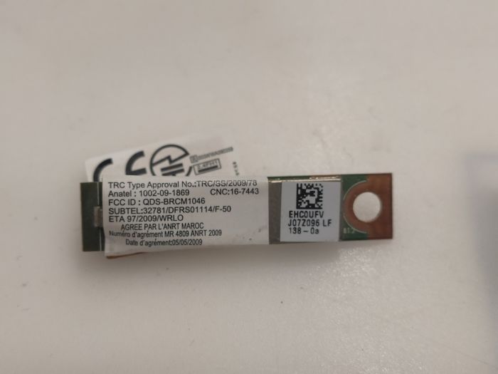 Bluetooth модуль 60Y3199 BCM92070MD Lenovo L512 ThinkPad SL510