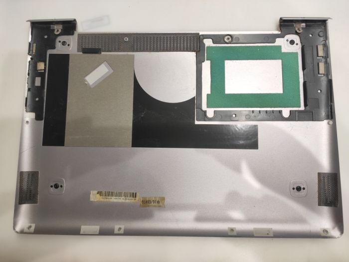 Нижняя часть корпуса (поддон) Lenovo ideapad U330p 3ALZ5BALV00 U330 U330P U330T серая, с резиновыми ножками