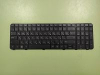 Клавиатура для ноутбука HP dv6-6000, dv6-6100 черная с черной рамкой с разбора, оригинал