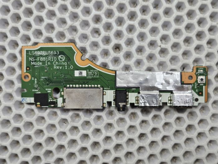 Дочерняя плата с 2 USB, audio, cardrider для Lenovo XiaoXin Pro 16 NS-F881R10