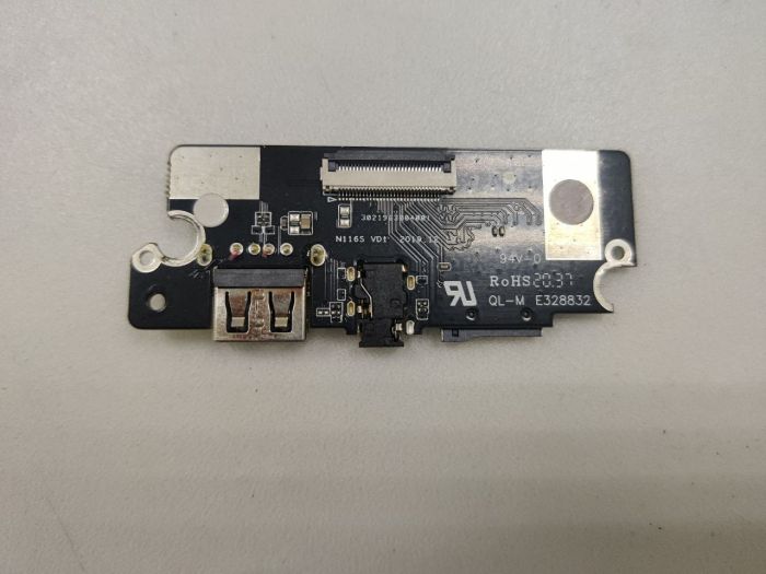 Дочерняя плата с USB, cardrider и audio для ноутбука IRBIS N64 без шлейфа