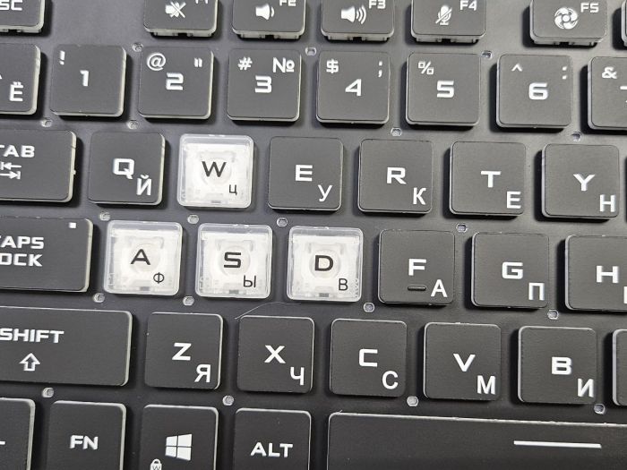 Клавиатура для Asus TUF Gaming F15 FX506HM с RGB