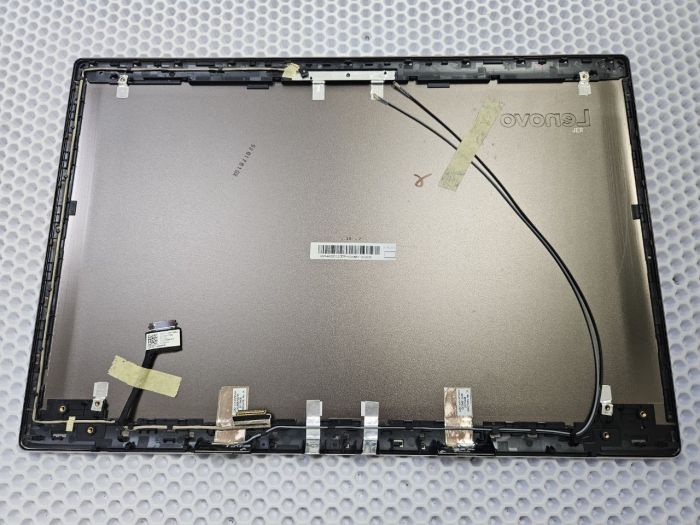 Крышка матрицы Lenovo 520-15IKB металл, коричневая