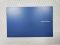 Крышка матрицы для ASUS Vivobook X513 синяя пластиковая