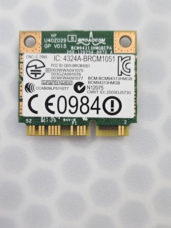 Модуль wi-fi для ноутбука Dell N5110 BCM94313HMGB Модуль wi-fi для ноутбука Dell N5110 BCM94313HMGB