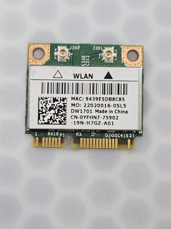 Модуль wi-fi для ноутбука Dell N5110 BCM94313HMGB Модуль wi-fi для ноутбука Dell N5110 BCM94313HMGB