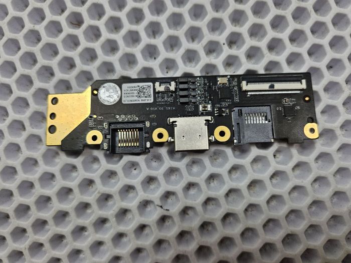 Дочерняя плата с USB, LAN и card rider для Tecno Megabook K16S (для версии с процессором AMD) N160DBC01_IO без шлейфа