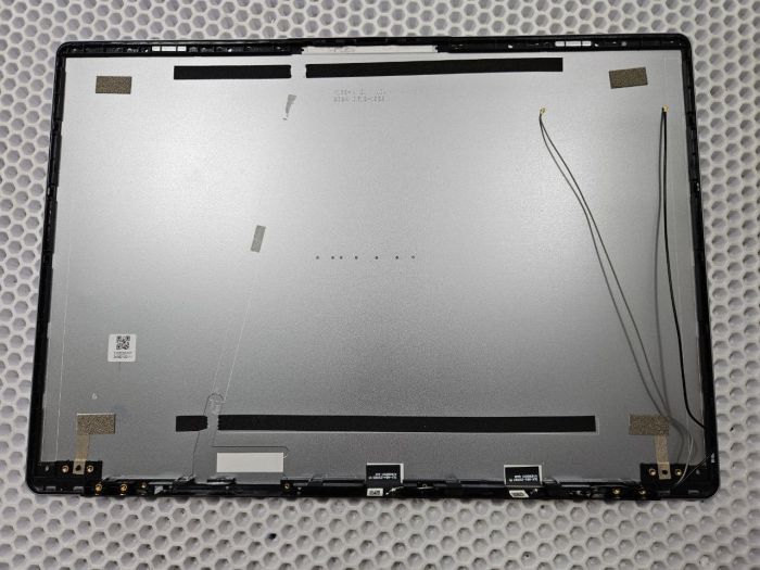 Крышка матрицы для Tecno Megabook K16S металл, серая, с антеннами wi-fi