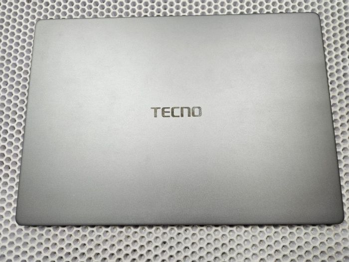Крышка матрицы для Tecno Megabook K16S металл, серая, с антеннами wi-fi