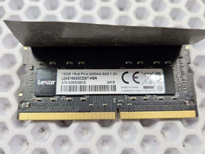 Оперативная память lexar ld4s16g32c22st-hgn DDR4 16GB 3200мгц