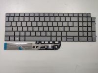 Клавиатура для Dell Inspiron 5515 серая с подсветкой