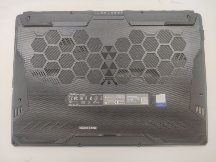 Нижняя часть корпуса (поддон) 3CBKXBAJN30 Asus FX506 без решетки радиатора (бывают разные версии)