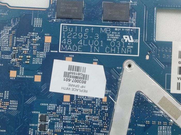 Материнская плата Bullet MB 12295-3 48.4LU01.031 для HP Elitebook Folio 1040 G1
