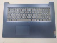 Верхняя часть корпуса (топкейс) с клавиатурой для Lenovo IdeaPad 3 17ADA05 синий