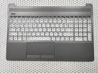 Верхняя часть корпуса (топкейс) HP 15-DW серый