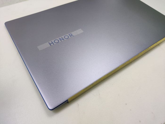 Крышка матрицы Honor MagicBook 15, X15 2020-2022 г серая с голубой окантовкой