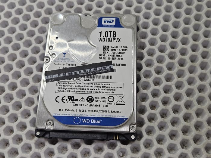 Жесткий диск HDD 1TB WD WD10JPVX
