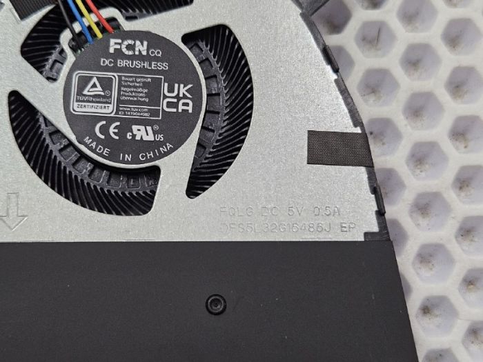 Вентилятор для Asus FX507 5V GPU