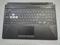 Верхняя часть корпуса(топкейс) с клавиатурой RGB Asus FX506 c решеткой выдува сбоку