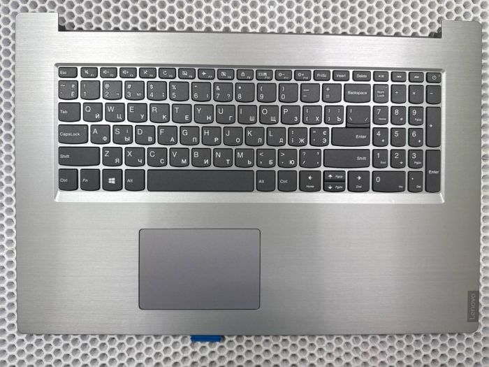 Верхняя часть корпуса (топкейс) для Lenovo IdeaPad L340-17 серебро