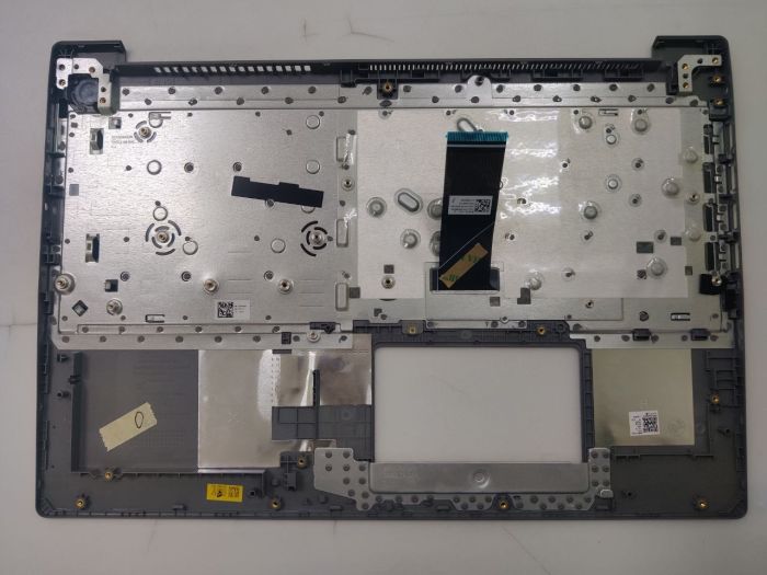 Верхняя часть корпуса (топкейс) Lenovo 3 15ADA05 серебро с клавиатурой