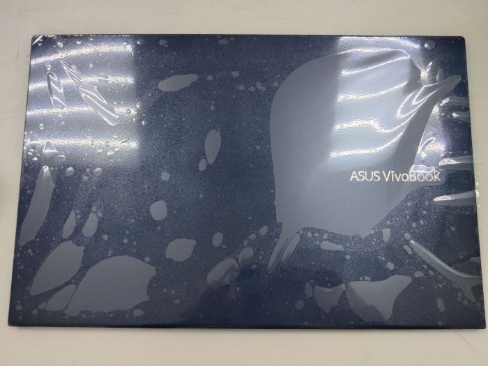 Крышка матрицы для ASUS Vivobook X513 темно-синяя пластиковая
