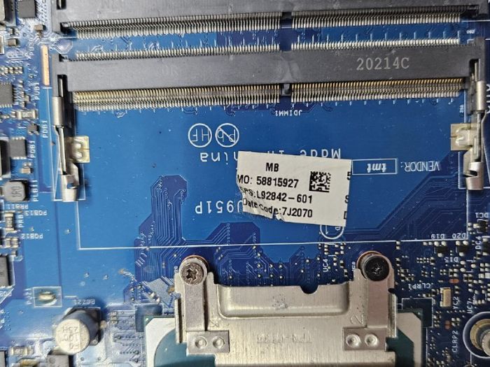 Материнская плата для HP 15-DA i3-10110U LA-J951P UMA