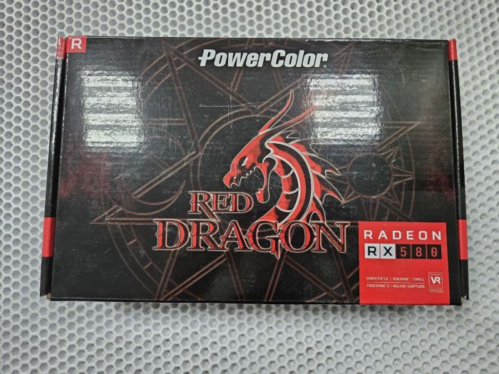 Видеокарта PowerColor Radeon RX580 8gb Red Dragon