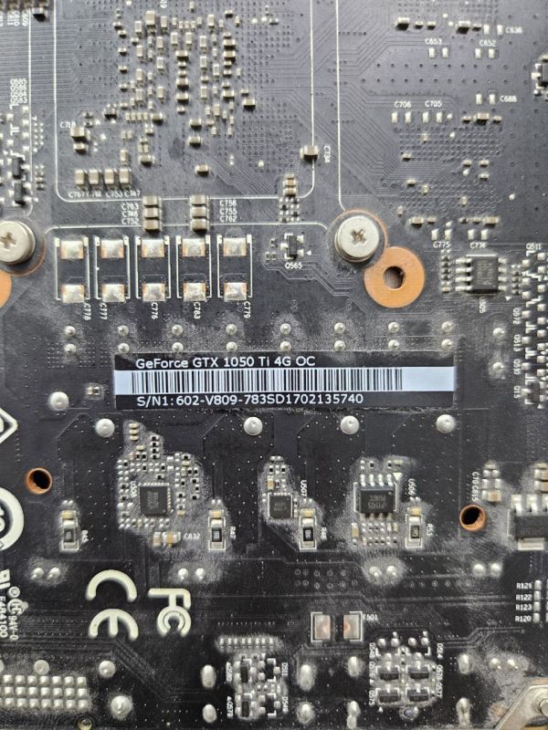 Видеокарта MSI GTX 1050 Ti 4ГБ GAMING X 4G