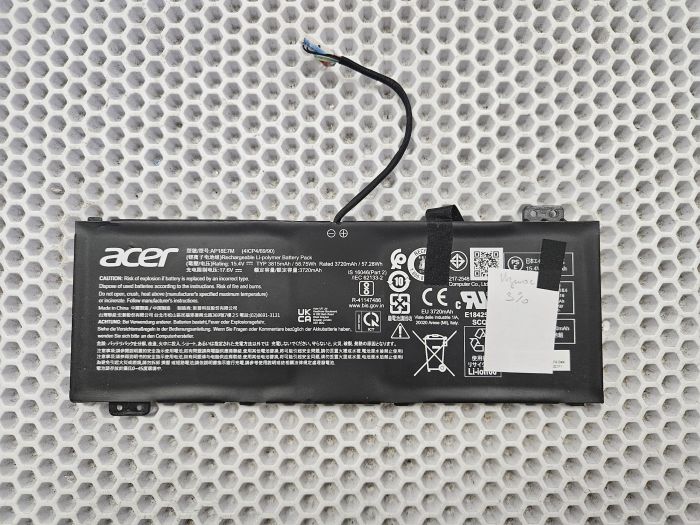 Аккумулятор для ноутбука Acer (AP18E7M) Nitro 7 AN715-51 ориг, бу, износ 3%