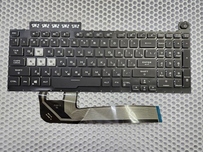 Клавиатура для Asus TUF Gaming F15 FX506HM с RGB