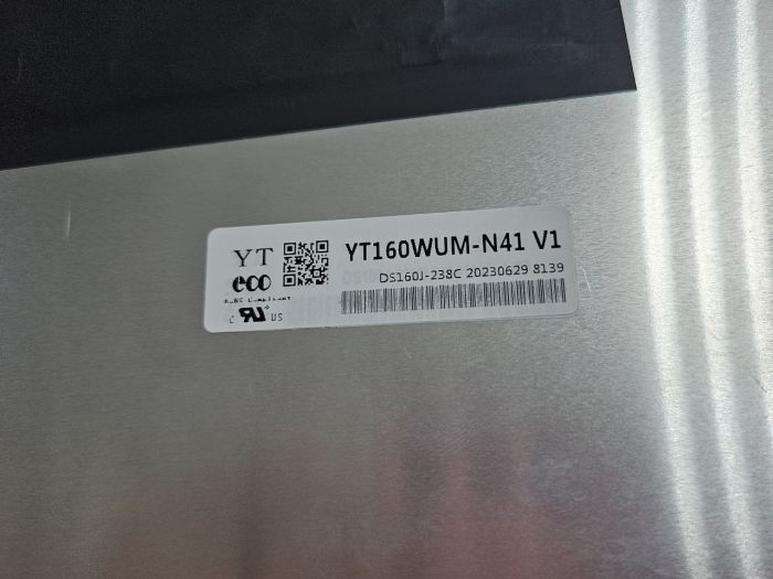 Матрица YT160WUM-N41 для ноутбука, 1920x1080, 16", 30 pin, ADS, матовая