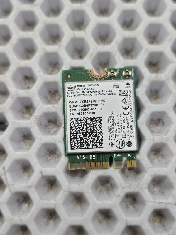 Модуль wi-fi для ноутбука HP 14-ce Intel 7265NGW