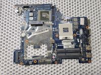 Материнская плата LA-7988P, Socket rPGA989 (G2), видеочип N14M-GL-B-A2 (GeForce G710M), тип памяти DDR3, северный мост SLJ8E для ноутбука Lenovo G580, подломана защелка разъема ОЗУ