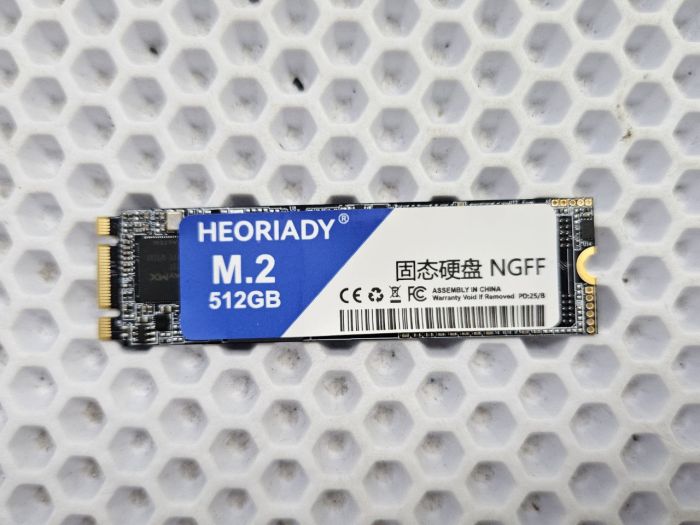 SSD накопитель 512 ГБ HEORIADY M.2 NGFF