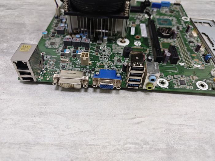 Материнская плата HP 849953-002 FX-ISL-1 LGA1151 DDR4 / Intel core i3 6100 / два слота ОЗУ