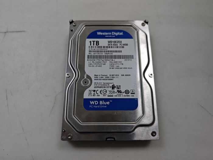 Жесткий диск 3.5" WD WD10EZEX 1TB БУ