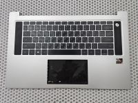 Верхняя часть корпуса (топкейс) для ноутбука Honor Magicbook 16 HYM-W56 с клавиатурой, серебристый p/n: HQ2090155800