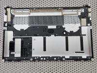 Нижняя часть корпуса (поддон) для ноутбука Honor Magicbook 16 HYM-W56 серебро (потерты резиновые ножки)