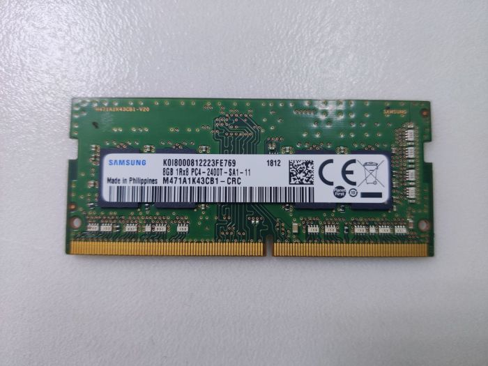 Оперативная память SODIMM 8 Гб DDR4 2400 МГц  (M471A1K43CB1-CRC)