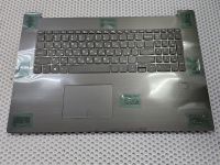 Верхняя часть корпуса (топкейс) для ноутбука Lenovo 320-17IKB новый, с замененной клавиатурой, с отпечатком пальца