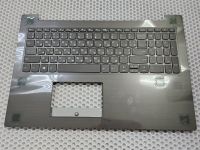 Верхняя часть корпуса (топкейс)  без тачпада, с клавиатурой Lenovo 320-15 серый