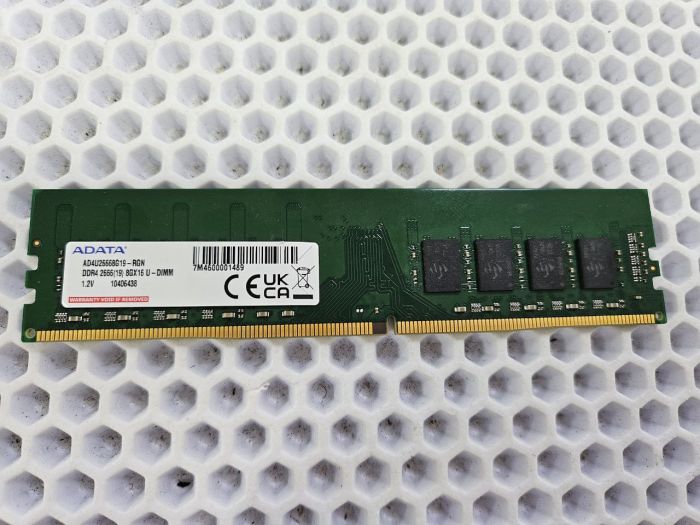 Оперативная память DIMM DDR4 8ГБ ADATA AD4U26668G19-RGN 2666 МГц